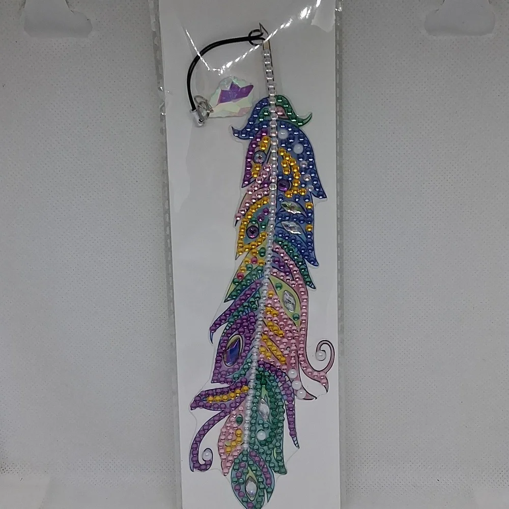 Handmade Rhinestone Bookmark - Picture 2 of 3